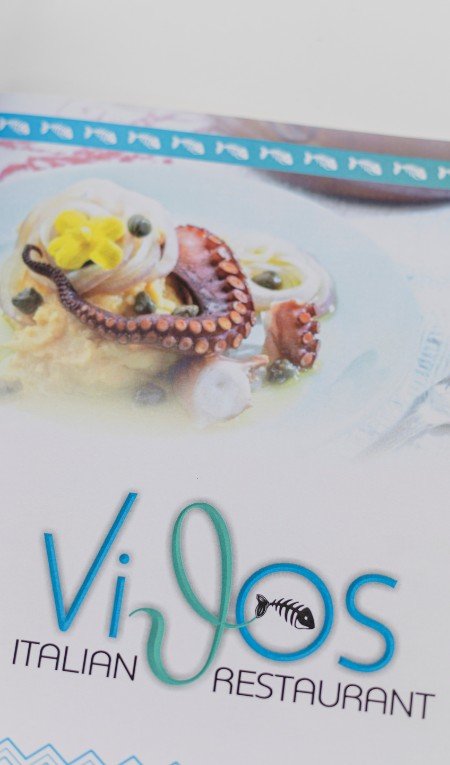 Vithos Santorini Restaurant Menu